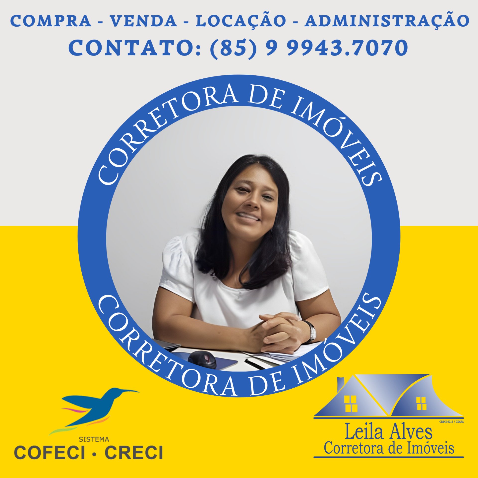 Leila - Arretado Imóveis Publicidade